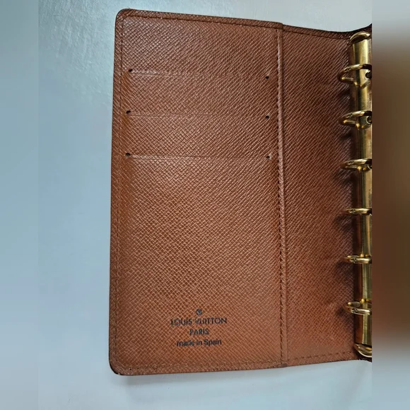 Louis Vuitton Epi Small Agenda Brown